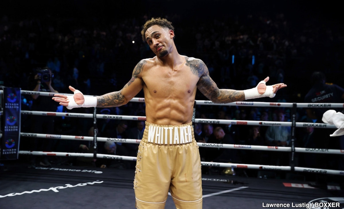 Image: Ben Whittaker’s career pace under scrutiny as US debut announced