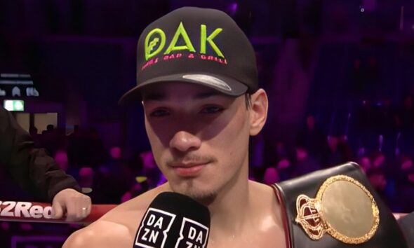 Brandon Figueroa after Nick Ball win