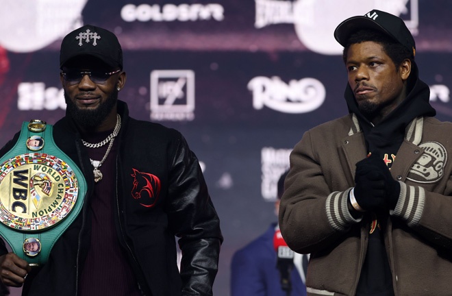 Adames withdrew from his scheduled January fight with Williams due to illness. Photo: Cris Esqueda Matchroom Boxing