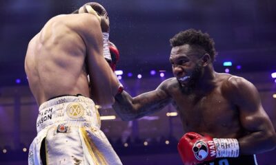 Carlos Adames and Hamzah Sheeraz fought to a draw. Photo credit: Mark Robinson/Matchroom Boxing