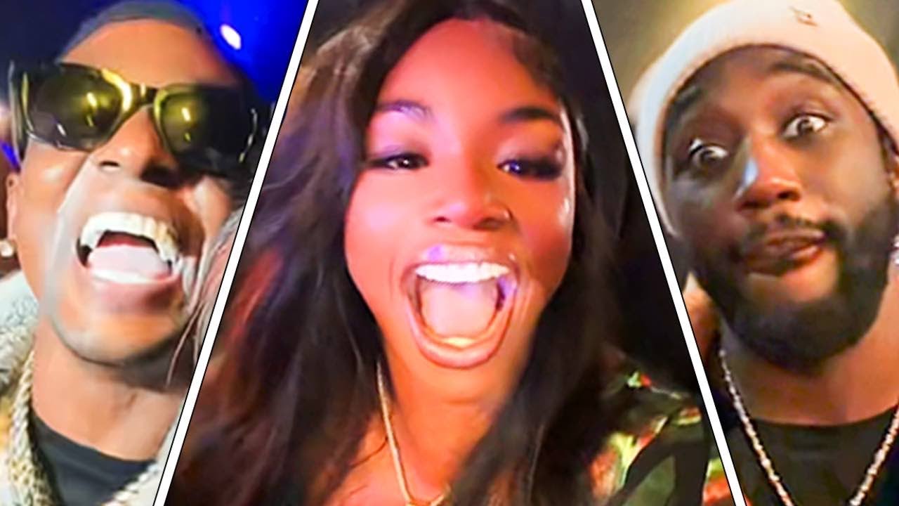 Claressa Shields LIT AFTERPARTY with Crawford, Boosie, Papoose after WHOOPIN Crews-Dezurn