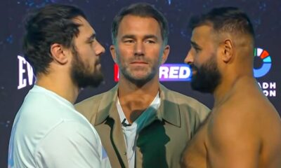 Dave Allen vs. Karim Berredjem • FULL WEIGH IN & FINAL FACE OFF | DAZN Boxing