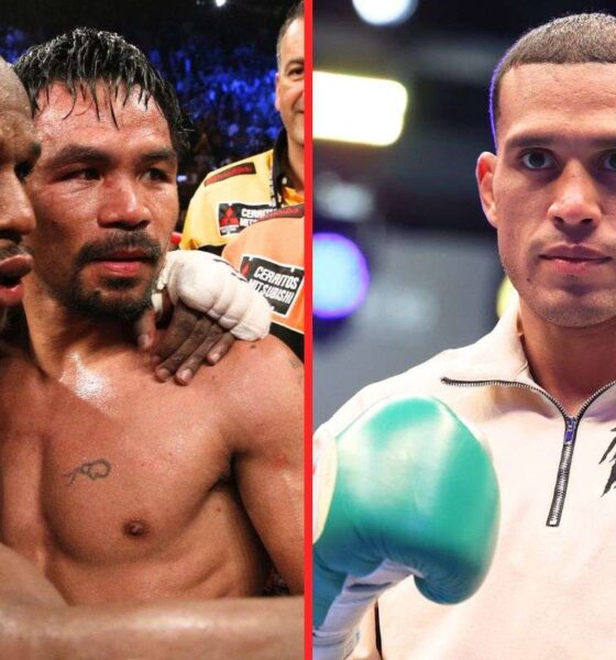 David Benavidez picks a winner in Mayweather vs Pacquiao 2: “No disrespect”