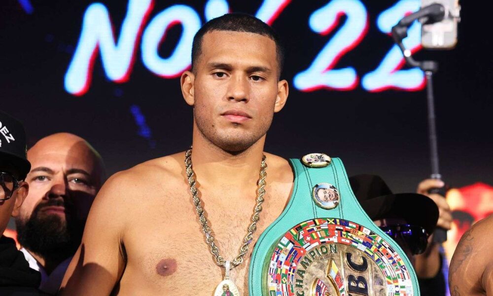 David Benavidez team rules out one opponent for now: “He’s not ready yet”