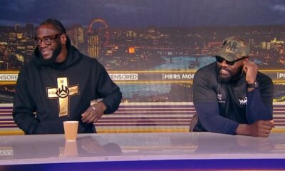 Image: Derek Chisora Clashes With Piers Morgan, Deontay Wilder Shuts Down Fury Talk