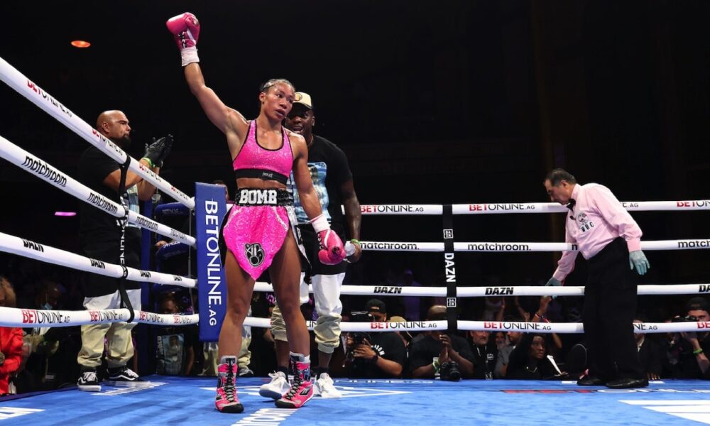Image: Caroline Dubois Accuses Alycia Baumgardner Of Skipping 130-Pound Fights