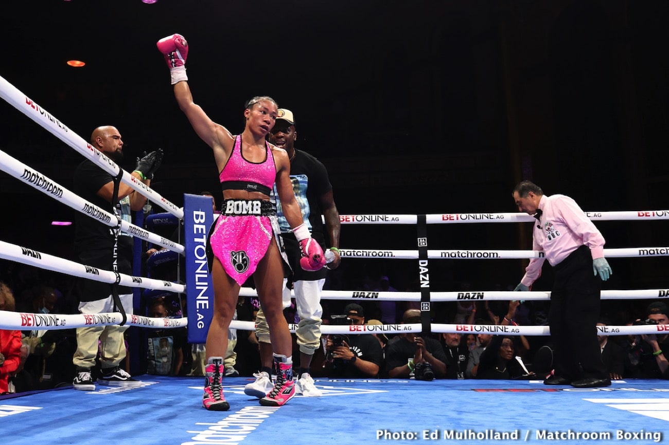 Image: Caroline Dubois Accuses Alycia Baumgardner Of Skipping 130-Pound Fights