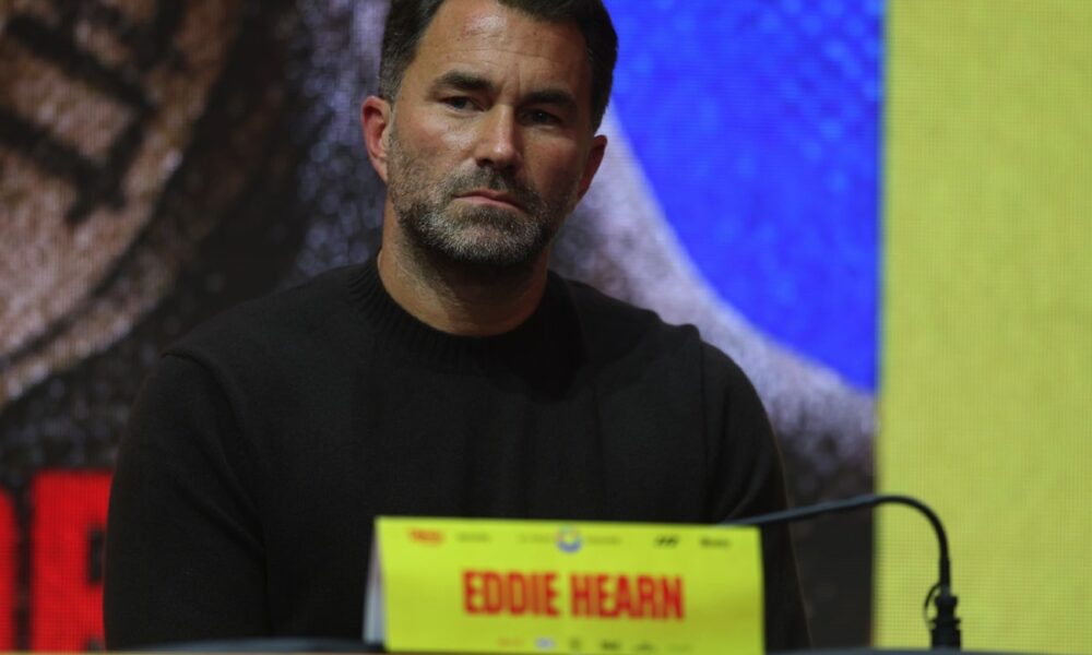 Image: Eddie Hearn Claims Conor Benn Offered Money to Stay Quiet