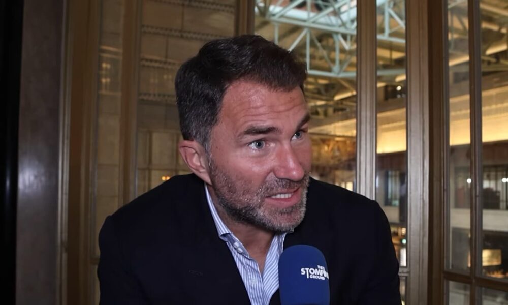 Image: Eddie Hearn explains remark about cleaning Turki Alalshikh’s shoes