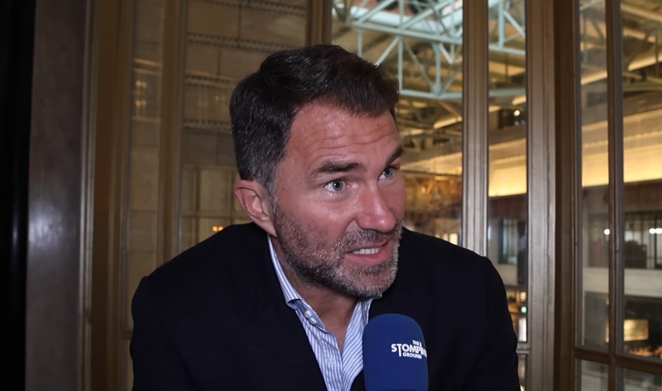 Image: Eddie Hearn explains remark about cleaning Turki Alalshikh’s shoes