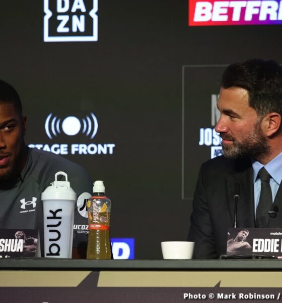 Image: Eddie Hearn Shuts Down Joshua vs. Fury Fight Claim