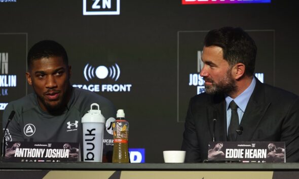 Image: Eddie Hearn Shuts Down Joshua vs. Fury Fight Claim