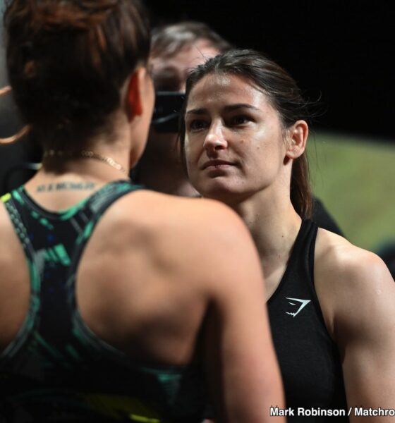 Image: Eddie Hearn pushing for Katie Taylor retirement fight at Croke Park