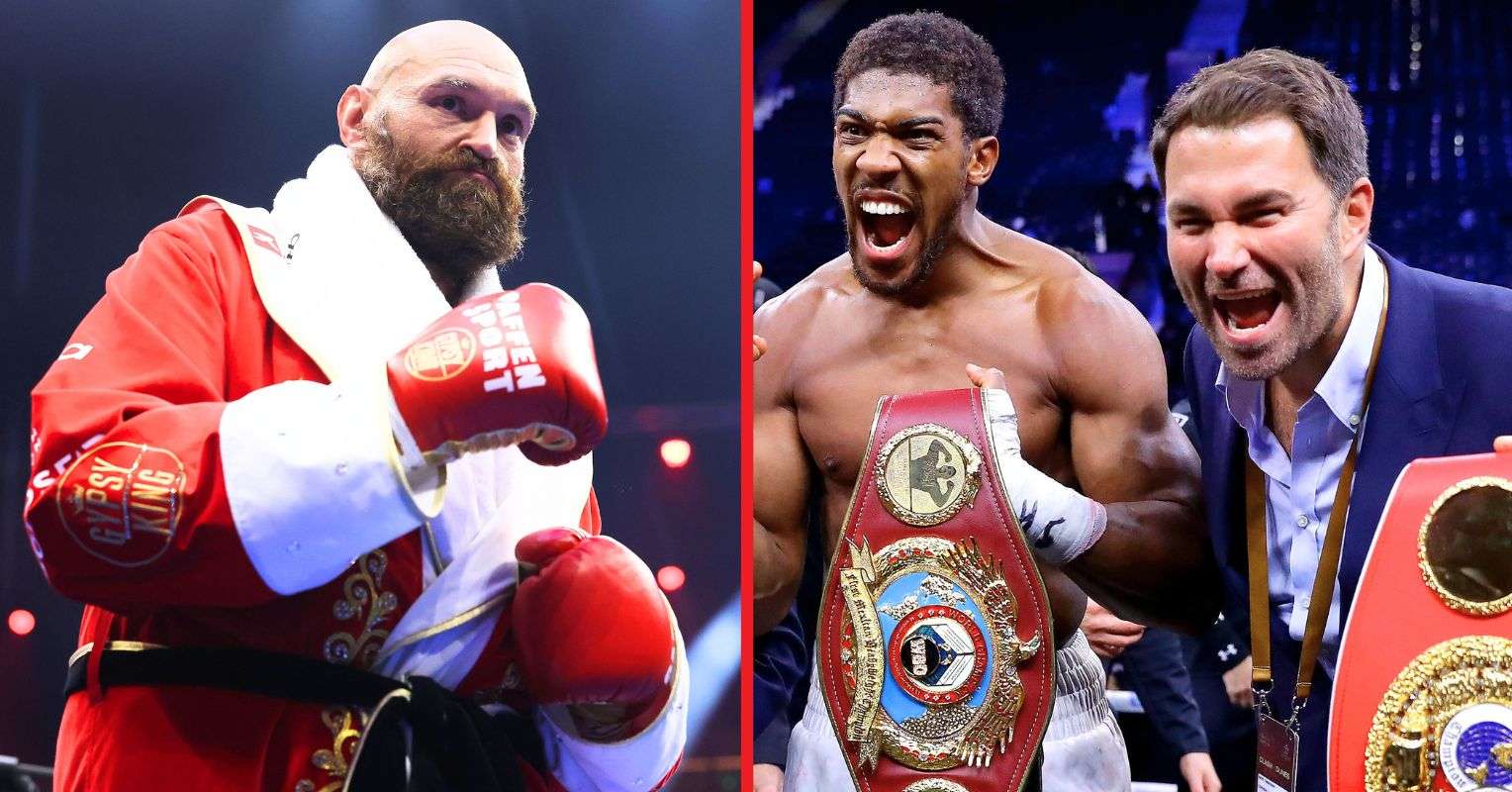 Eddie Hearn responds to report that Anthony Joshua vs Tyson Fury is agreed