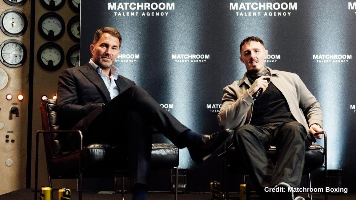 Image: Eddie Hearn Says Matchroom Talent Agency Was Planned Before Zuffa Boxing