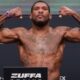 Brandon Glanton weighs in for his Zuffa Boxing bout with Jai Opetaia