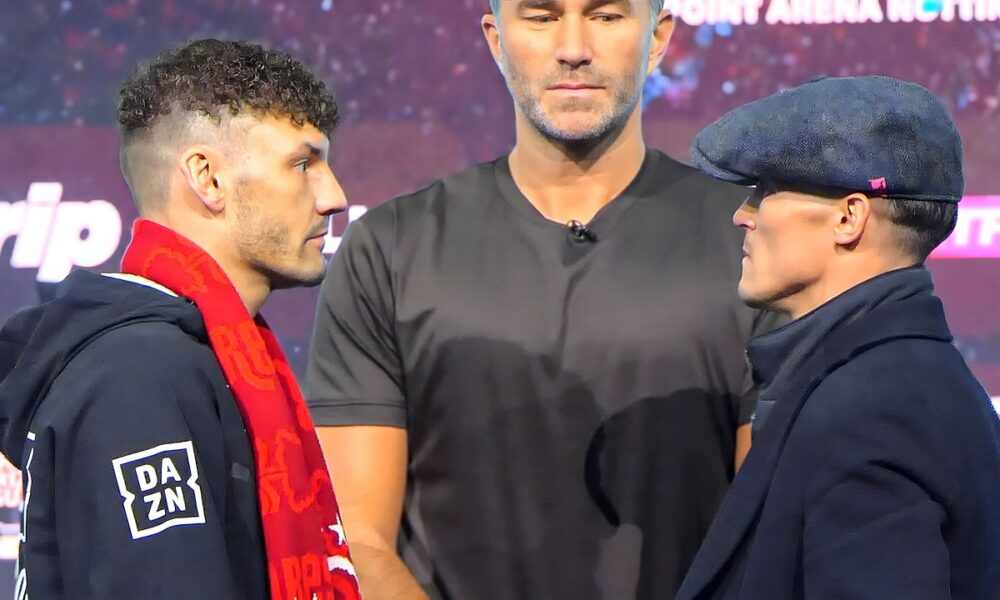 FACE OFF: Leigh Wood vs. Josh Warrington 2 • REPEAT OR REVENGE!? | DAZN Boxing