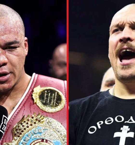 Fabio Wardley reacts to Oleksandr Usyk saying he will fight him on the condition he beats Dubois