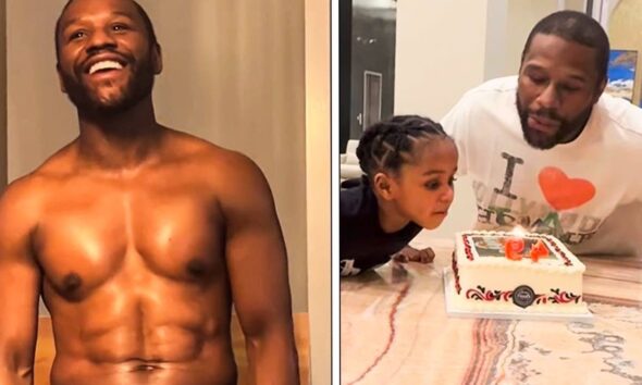 Floyd Mayweather’s 49th Birthday FLEX