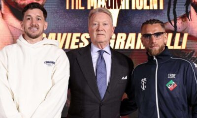 Francesco Grandelli promises an upset against Liam Davies in European title clash