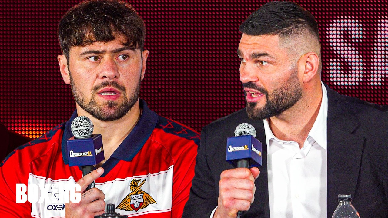 "HOW THE F*** HAS THIS GUY.." Filip Hrgovic GOES IN On Dave Allen At Launch Press Conference