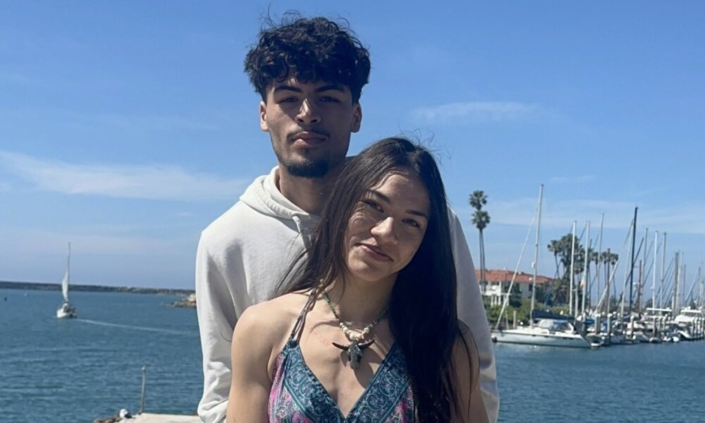 Isis Sio and boyfriend Jesse Sorenson after her recovery from a medically induced coma