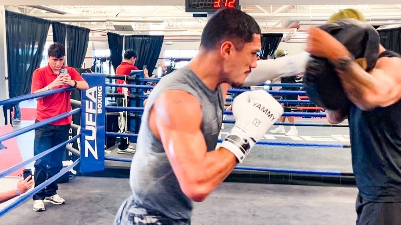 Jai Opetaia FULL LASER-FOCUSED MEDIA WORKOUT vs Brandon Glanton | Z04 — Zuffa Boxing