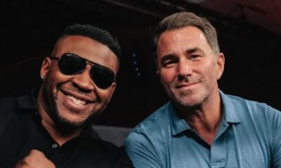 Jarrell Miller commented on the course of the Deontay Wilder vs. Derek Chisora ​​fight. Source: Instagram/Boxing in the match room