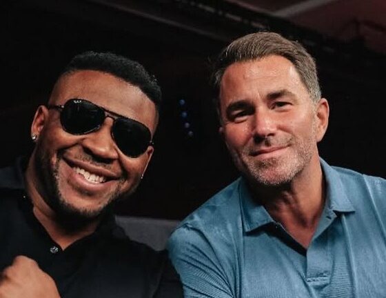 Jarrell Miller commented on the course of the Deontay Wilder vs. Derek Chisora ​​fight. Source: Instagram/Boxing in the match room