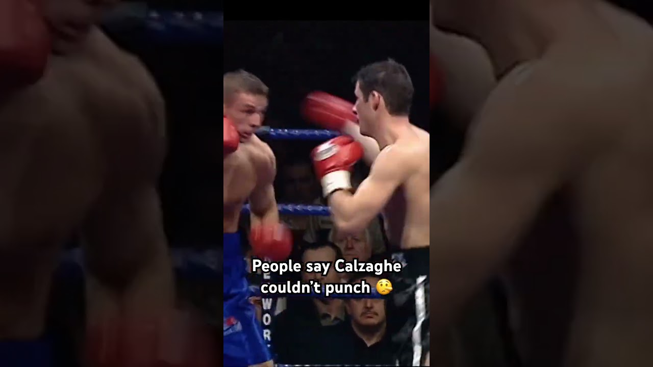Joe Calzaghe Had Seriously Underrated Power