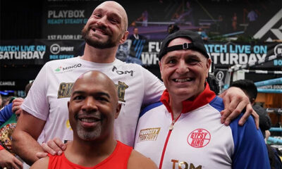 Steward has been Fury's trainer for six years. Photo: Queensberry Promotions