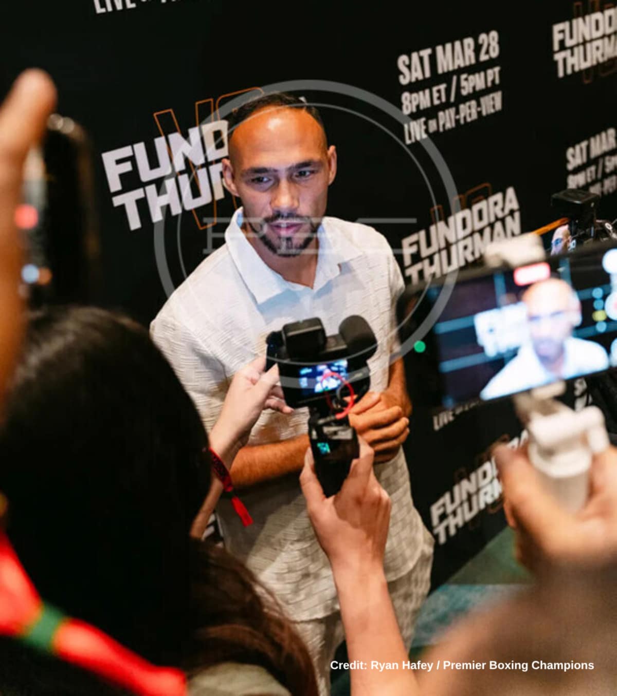 Image: Keith Thurman the salesman selling a Spence fight that passed him by