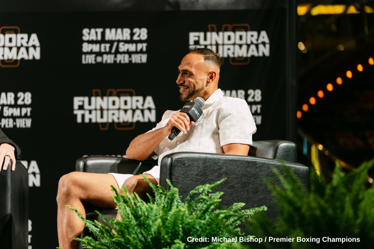 Image: Keith Thurman wants Manny Pacquiao rematch and leads with the money