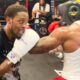 Keyshawn Davis SPARRING Aaron The Plumber Gets TOO REAL — Puts “Belt To Ass” on All Comers