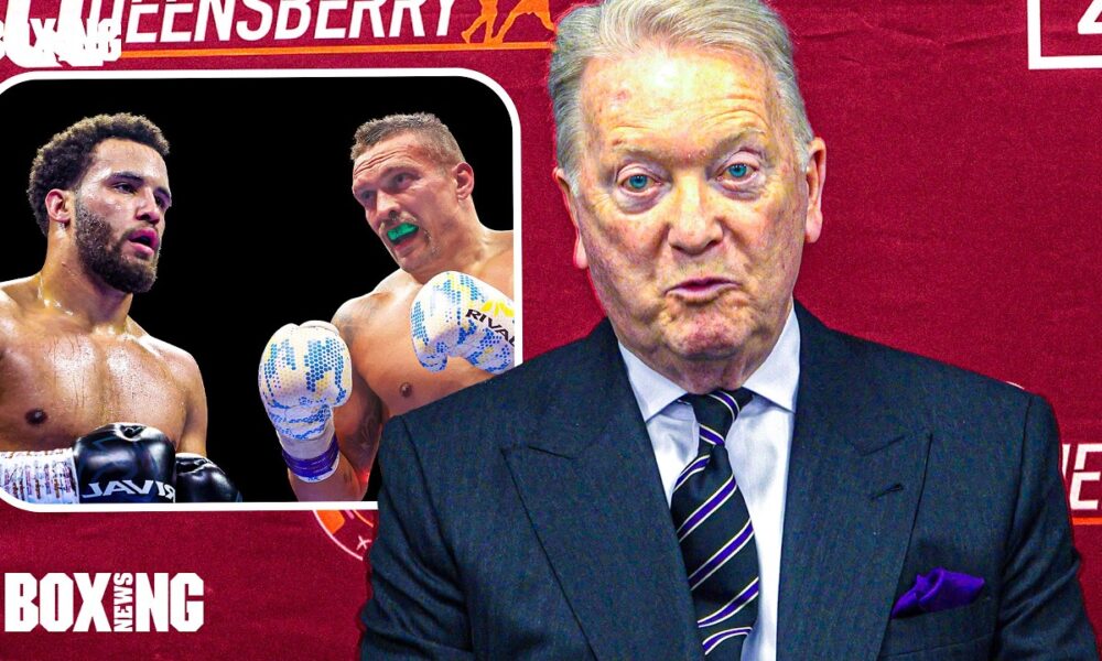 "MOSES ITAUMA VS USYK AT WEMBLEY.." Frank Warren TEASES MEGA FIGHT After Wonder Kid KOs Franklin