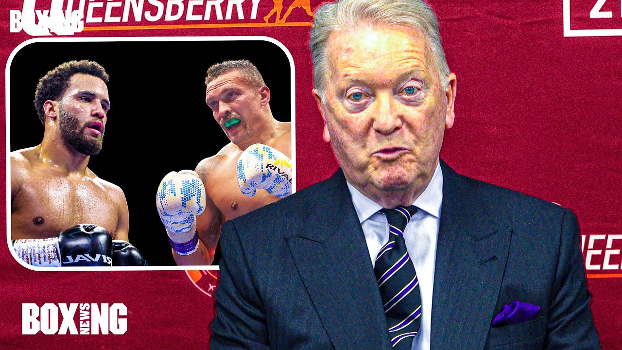 "MOSES ITAUMA VS USYK AT WEMBLEY.." Frank Warren TEASES MEGA FIGHT After Wonder Kid KOs Franklin