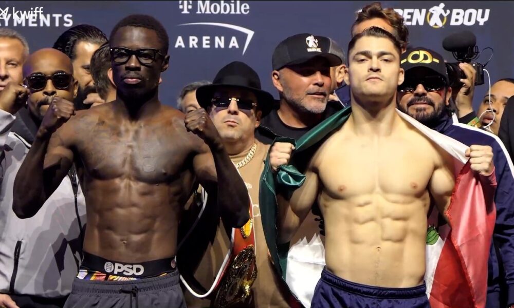 Mario Barrios vs. Ryan Garcia • FULL UNDERCARD WEIGH IN | DAZN Boxing