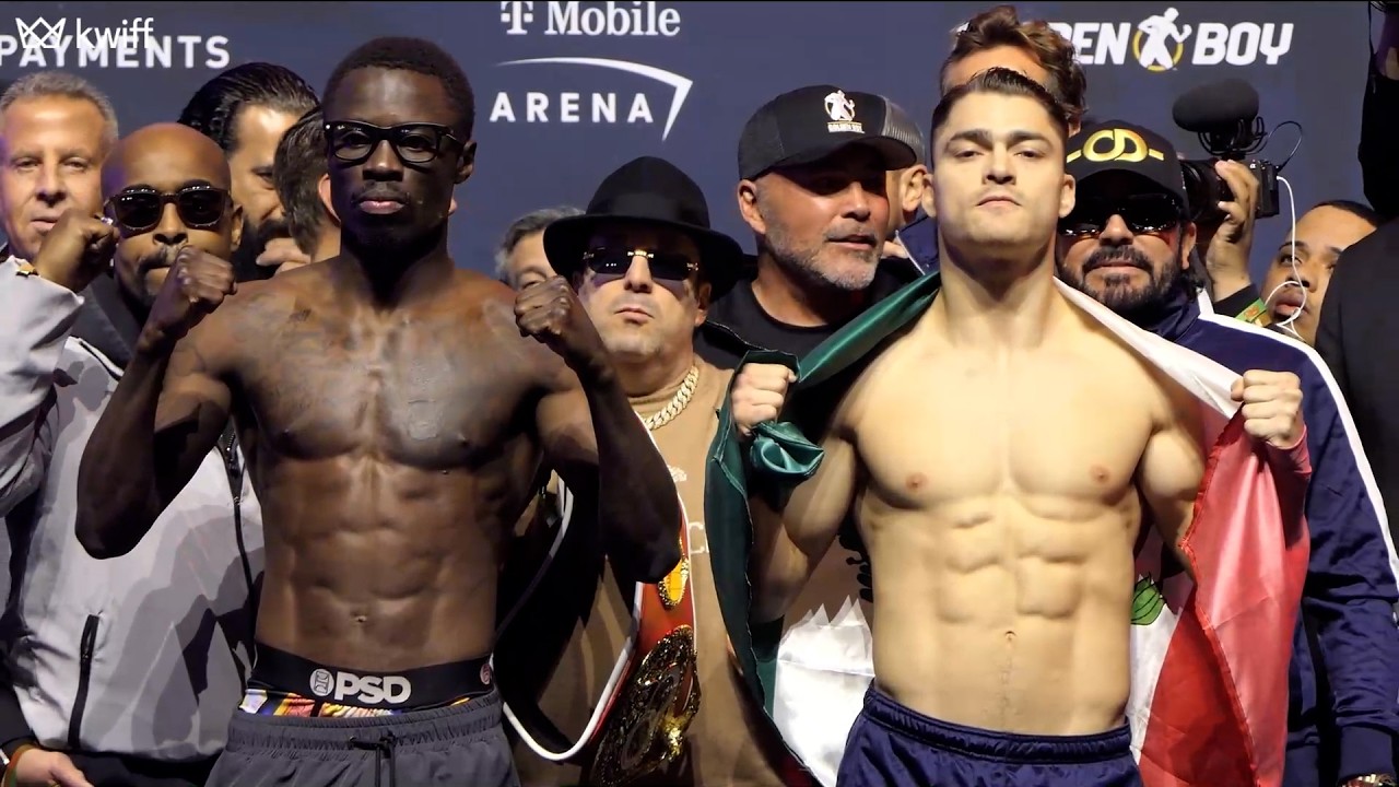 Mario Barrios vs. Ryan Garcia • FULL UNDERCARD WEIGH IN | DAZN Boxing