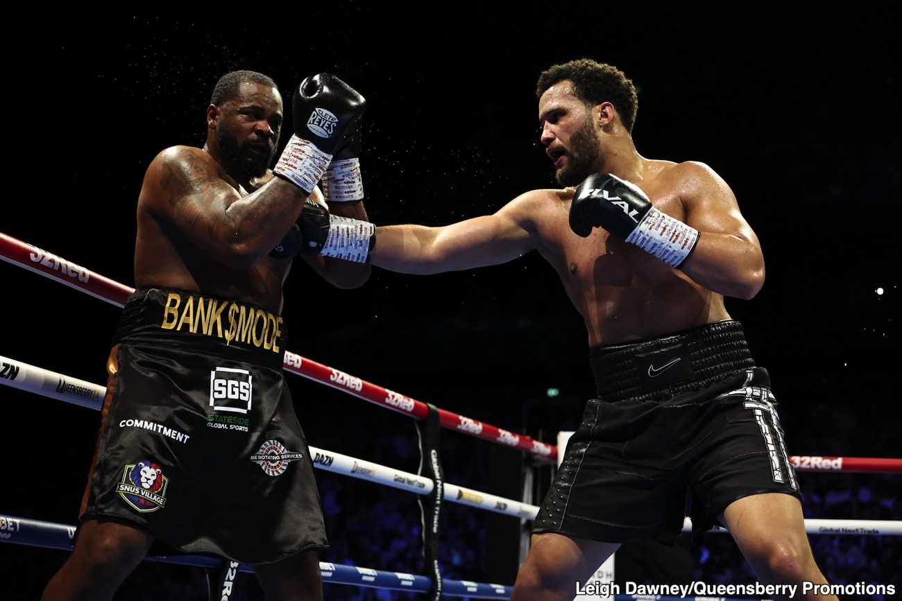 Image: Moses Itauma Stops Jermaine Franklin in Five, WBO Mandatory In Play