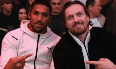 Usyk and Joshua are now training together Photo: @usykaa Instagram