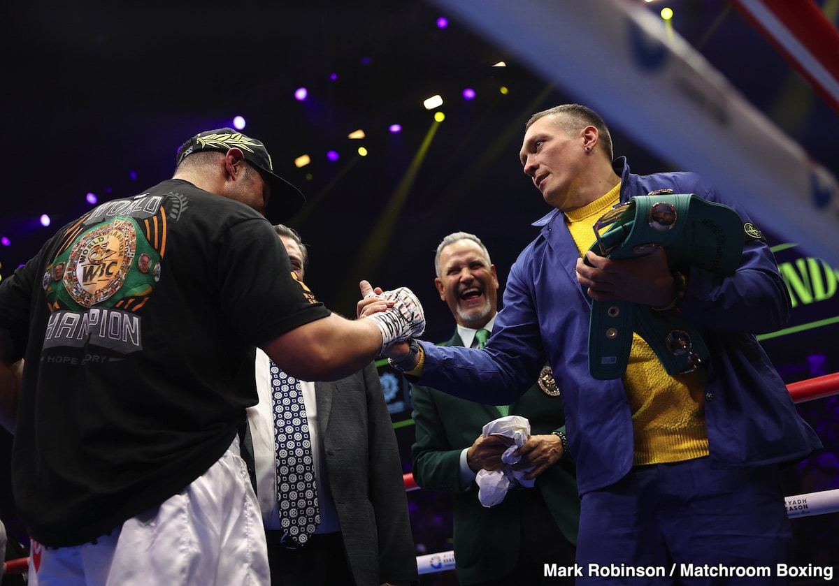 Image: Oleksandr Usyk Considers Agit Kabayel Over Tyson Fury