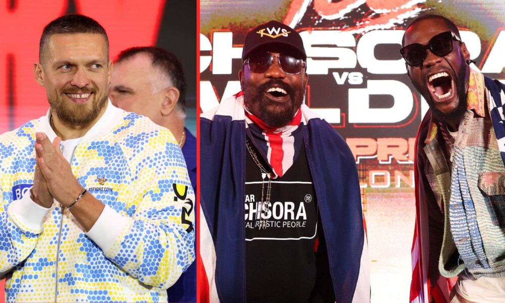 Oleksandr Usyk doubles down on his Chisora vs Wilder prediction: “He wins”