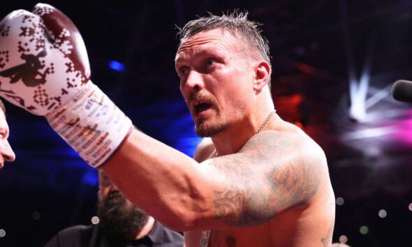 Oleksandr Usyk names the heavyweight fight he wants after Rico Verhoeven