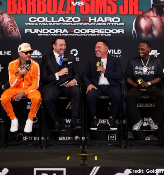 Image: Arnold Barboza Jr. and Kenneth Sims Jr. fight to stay relevant