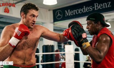 RARE: A Young Tyson Fury Trains With The Great Emanuel Steward At The Kronk Gym