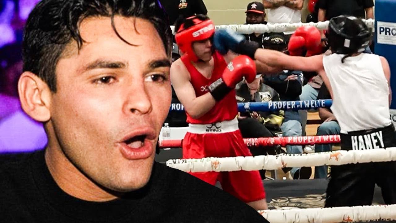 Ryan Garcia REACTS to His Cousin BEATING Devin Haney’s Brother: “It Runs In The Family!”