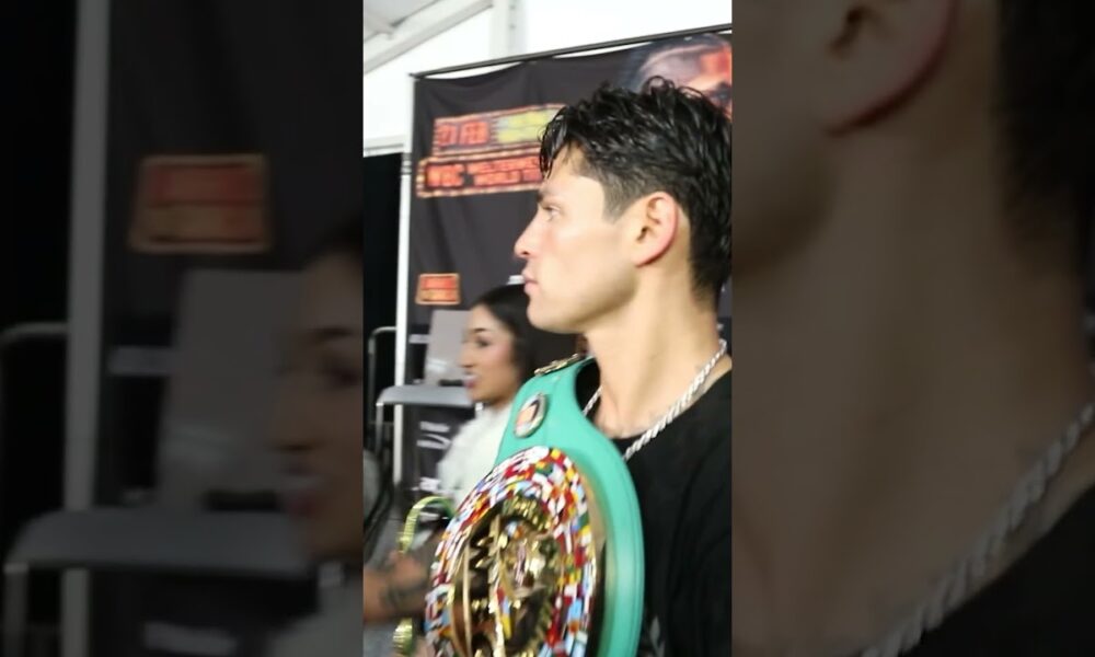 Ryan Garcia WARNS Conor Benn