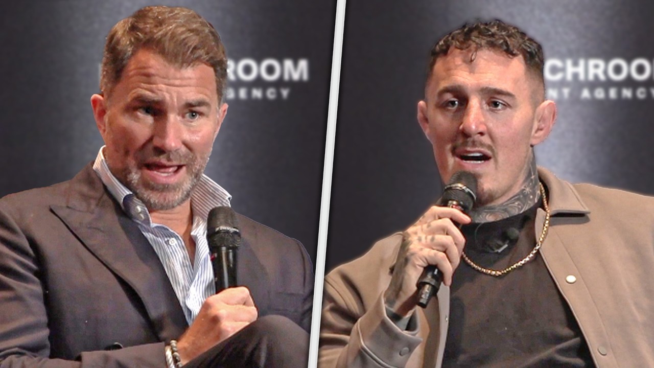 SHOCK! Eddie Hearn & Tom Aspinall • FULL PRESS CONFERENCE | Matchroom Boxing