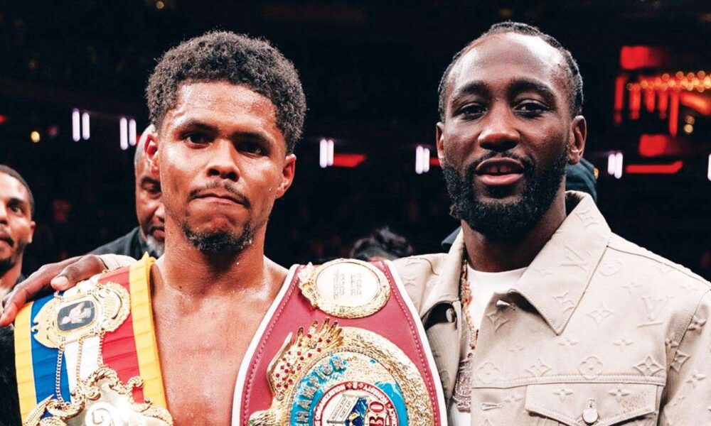 Terence Crawford wants Shakur Stevenson to face one man above all others