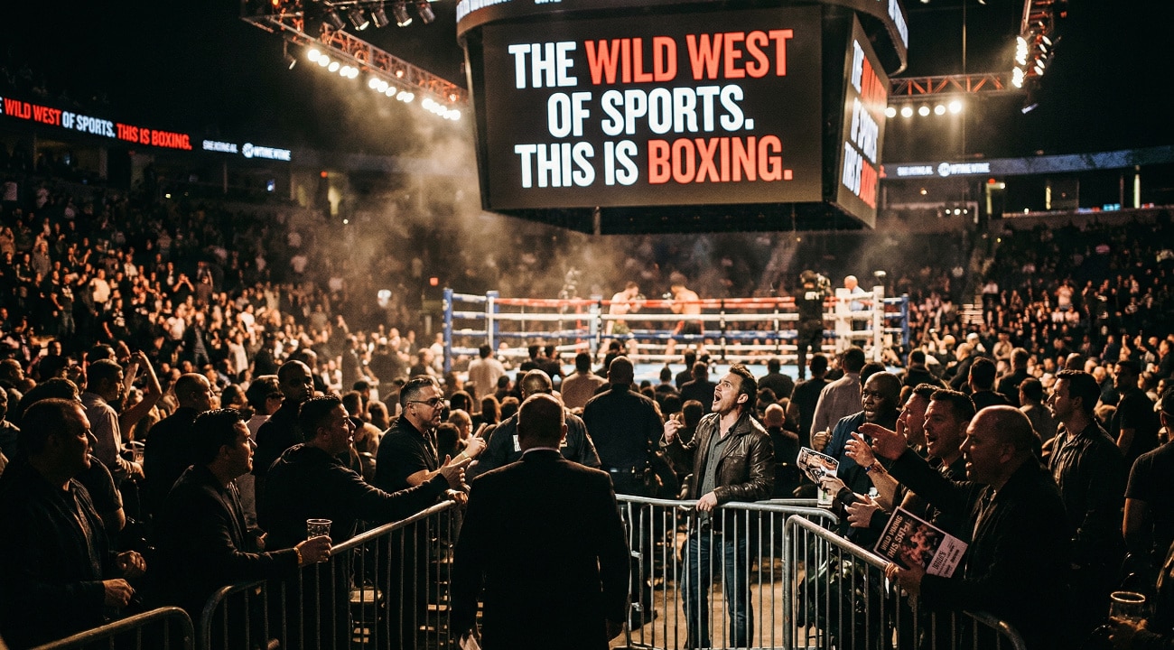 Image: Boxing’s ‘Wild West’ Chaos Keeps Fans Hooked, Says Simon Jordan